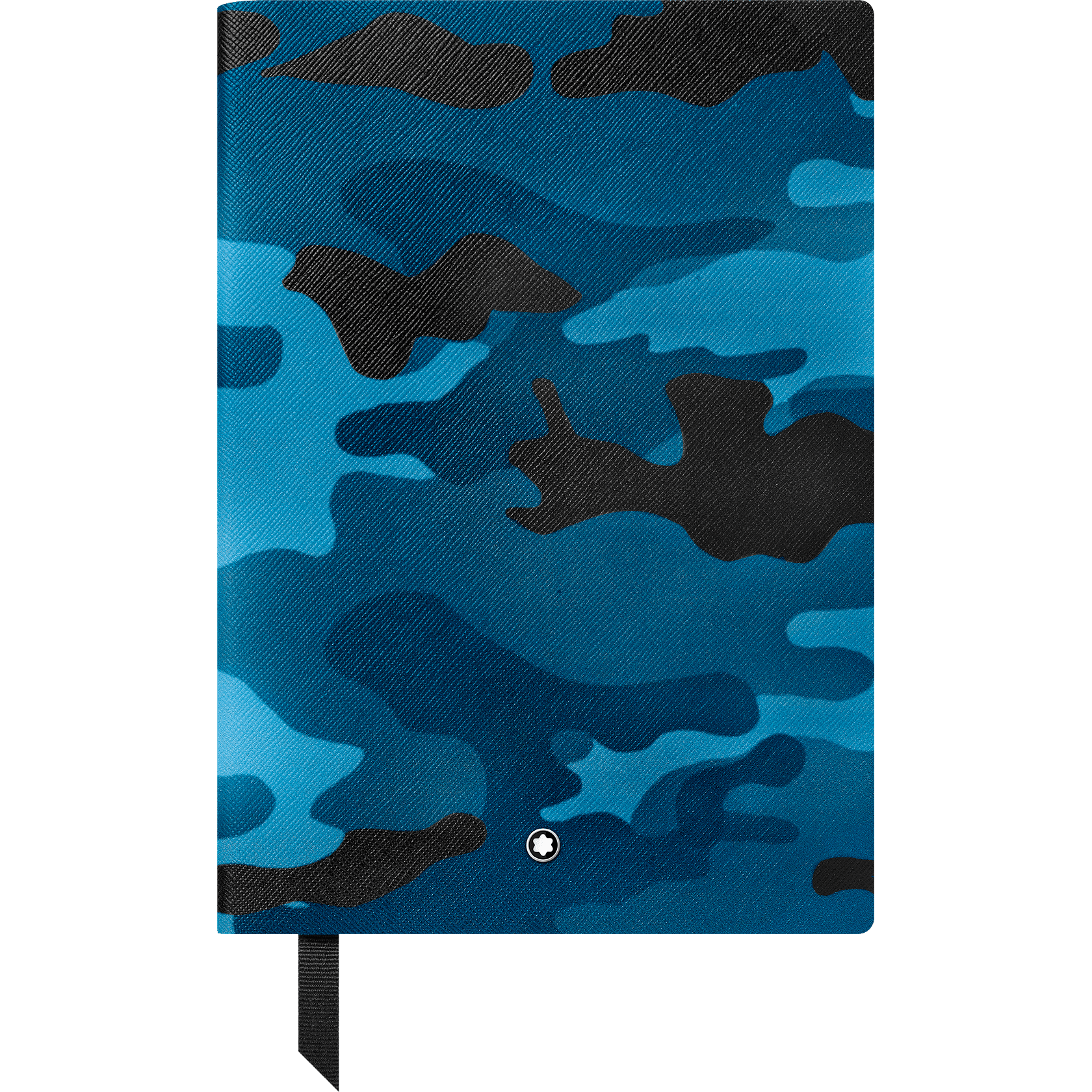 Montblanc Fine Stationery Notebook #146 Camouflage Print Blue, image 1