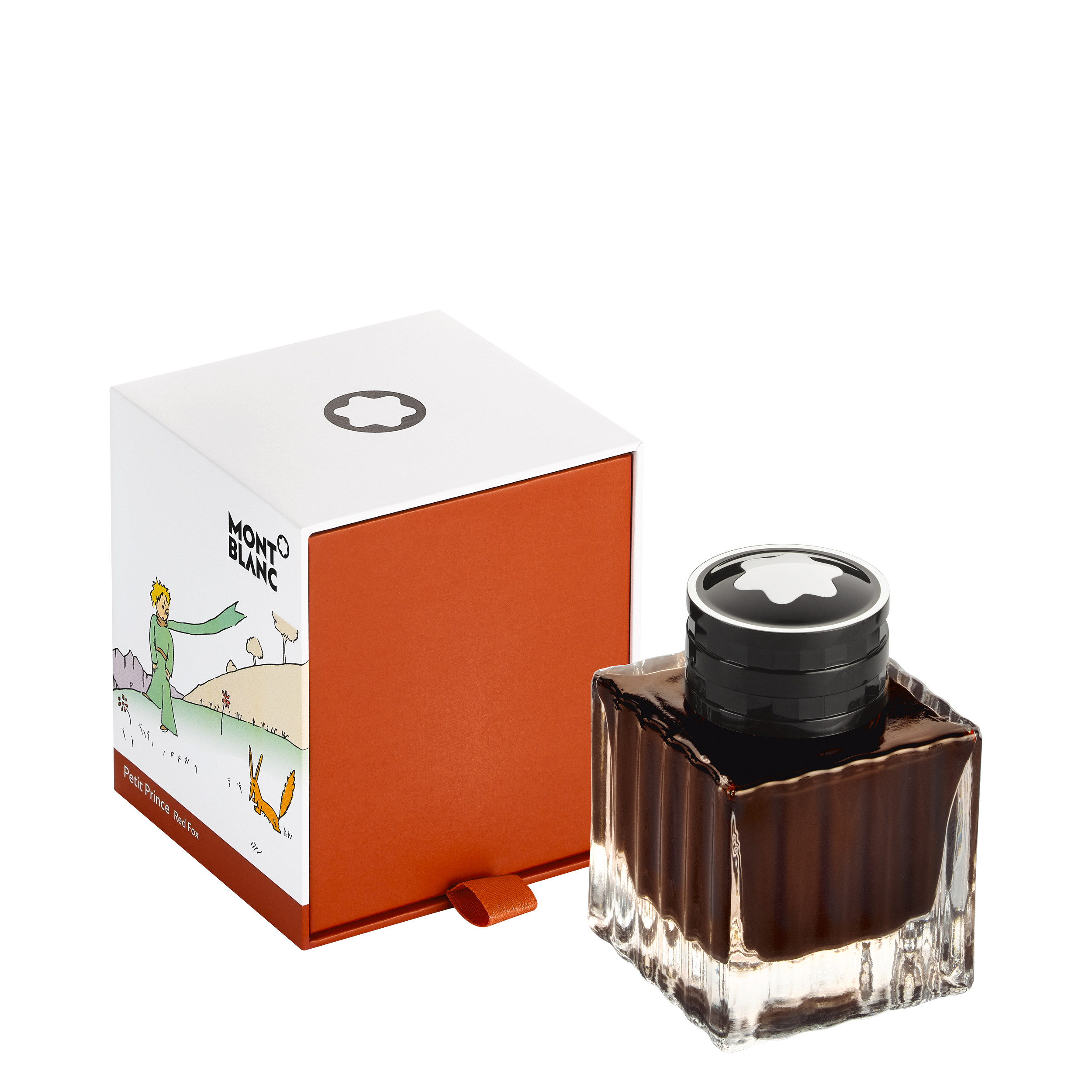 Ink Bottle 50 ml, Le Petit Prince, Orange, image 1