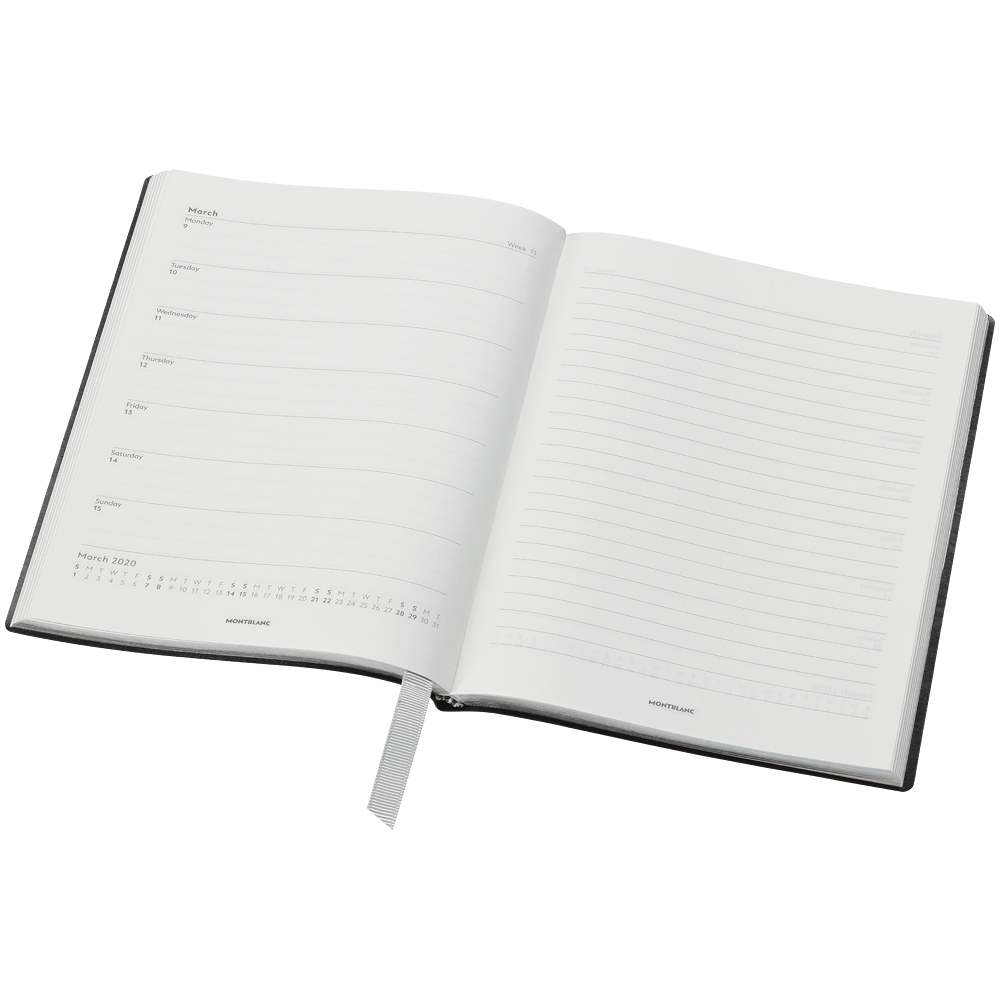#146 18-Month Weekly Diaries 19-20, Black, image 2