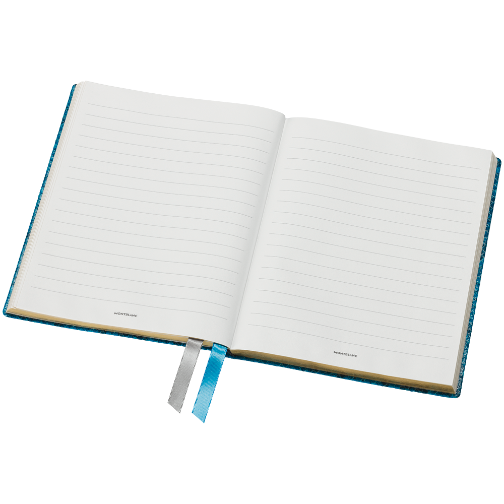 2 صورة ،Notebook #146 Python Print, Hawaiian Blue