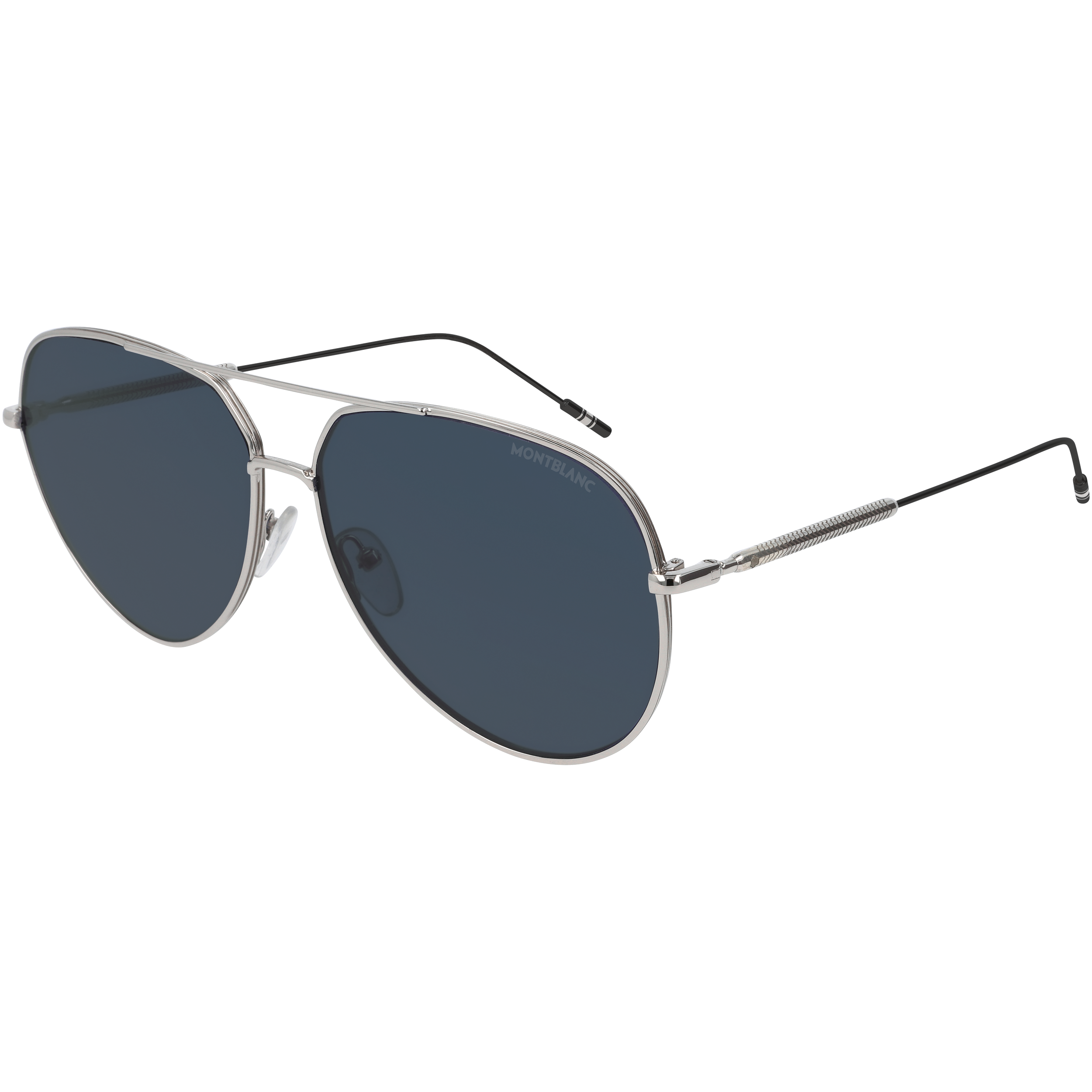 1 صورة ،Square Frame Metal Sunglasses