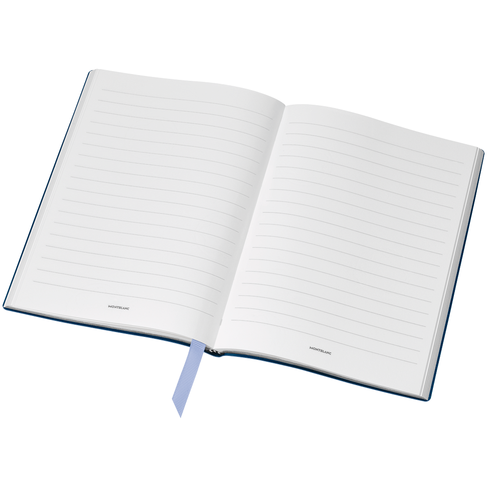 Montblanc Fine Stationery Notebook #146 Light Blue, Lined, image 2