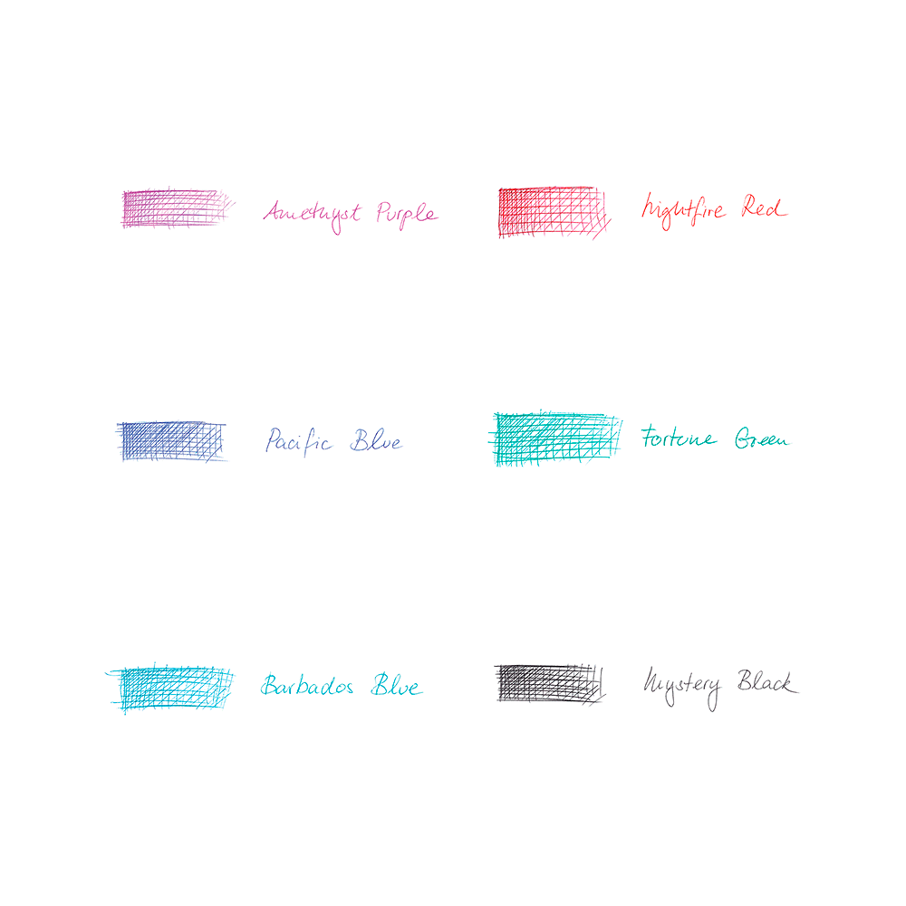 2 Ballpoint Pen Refill (M) Fortune Green, image 2