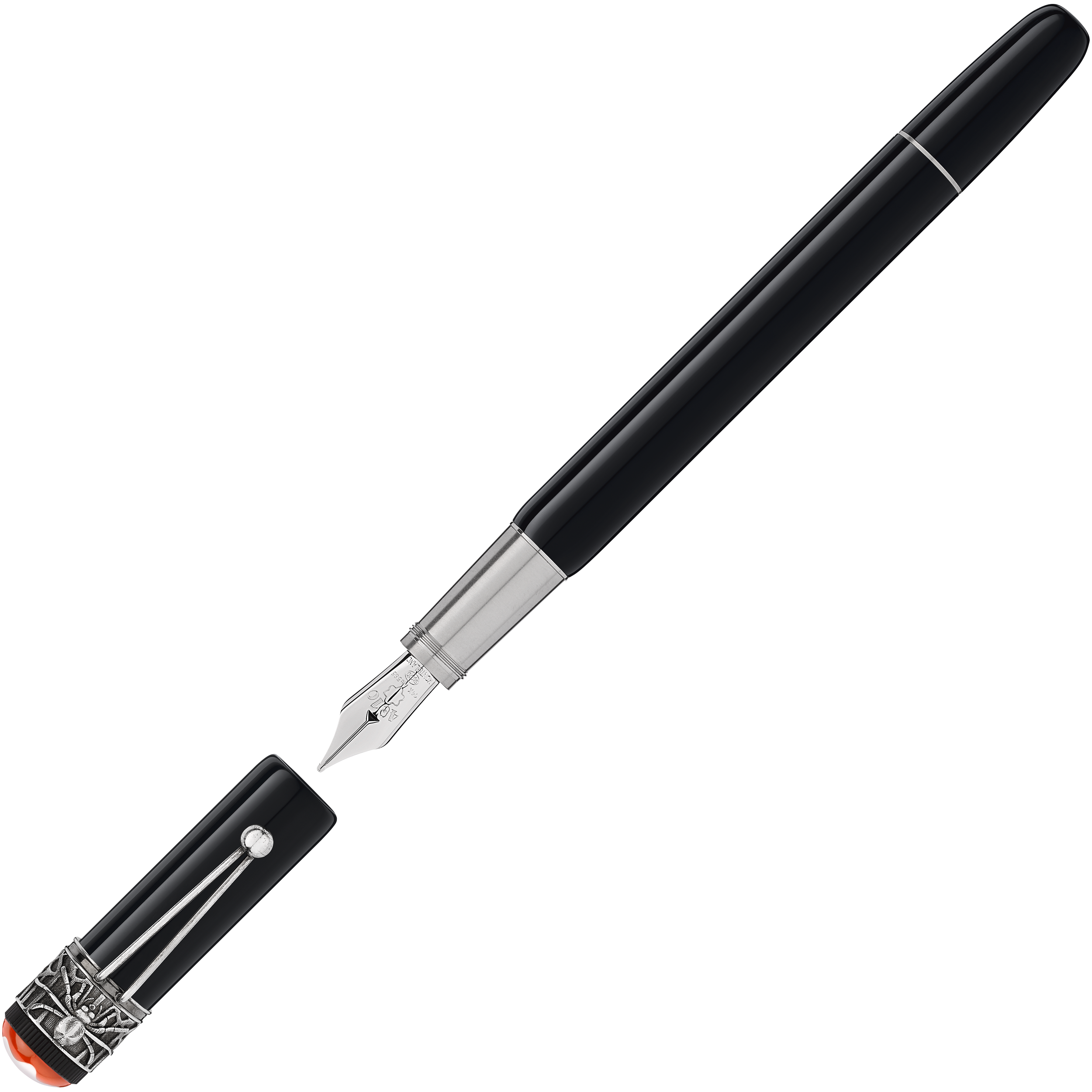 Montblanc Heritage Collection Rouge et Noir Spider Metamorphosis Special Edition Fountain Pen, image 1