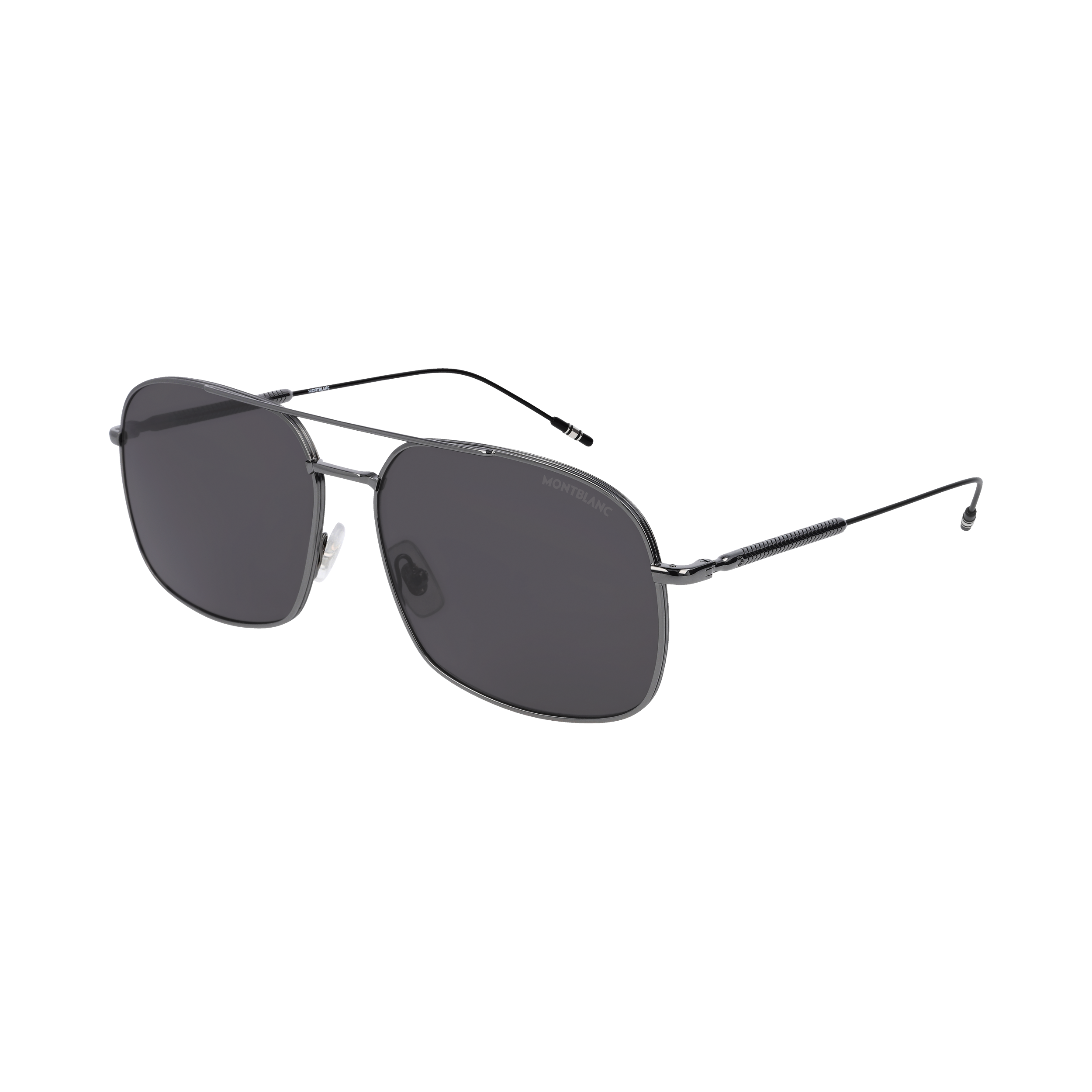 1 صورة ،Square Frame Metal Sunglasses