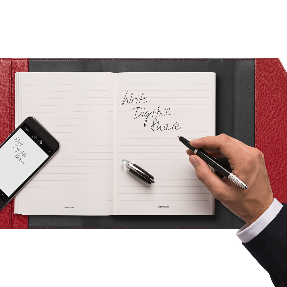 2 صورة ،Montblanc Augmented Paper Sartorial Red