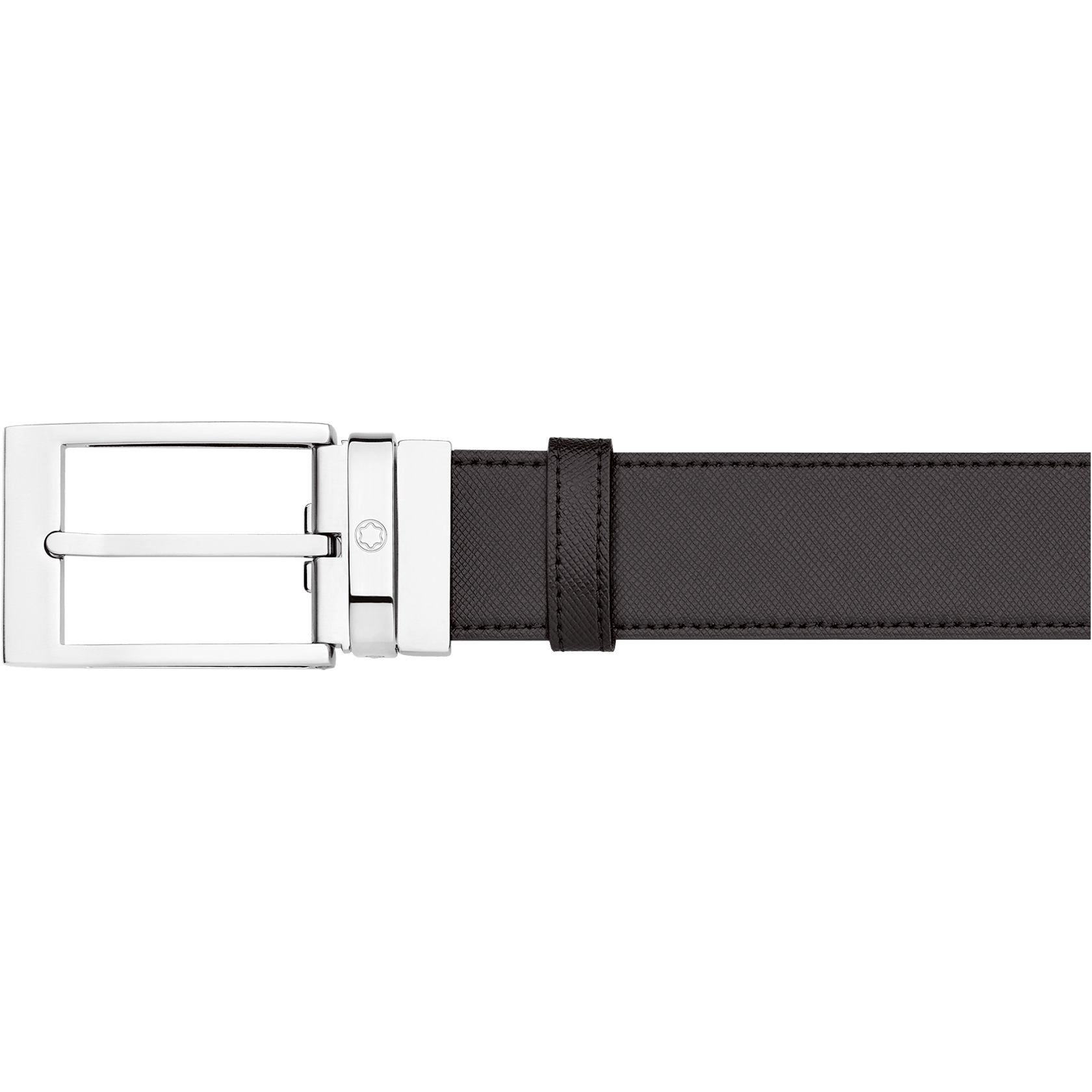 Black/brown reversible cut-to-size casual belt, image 1