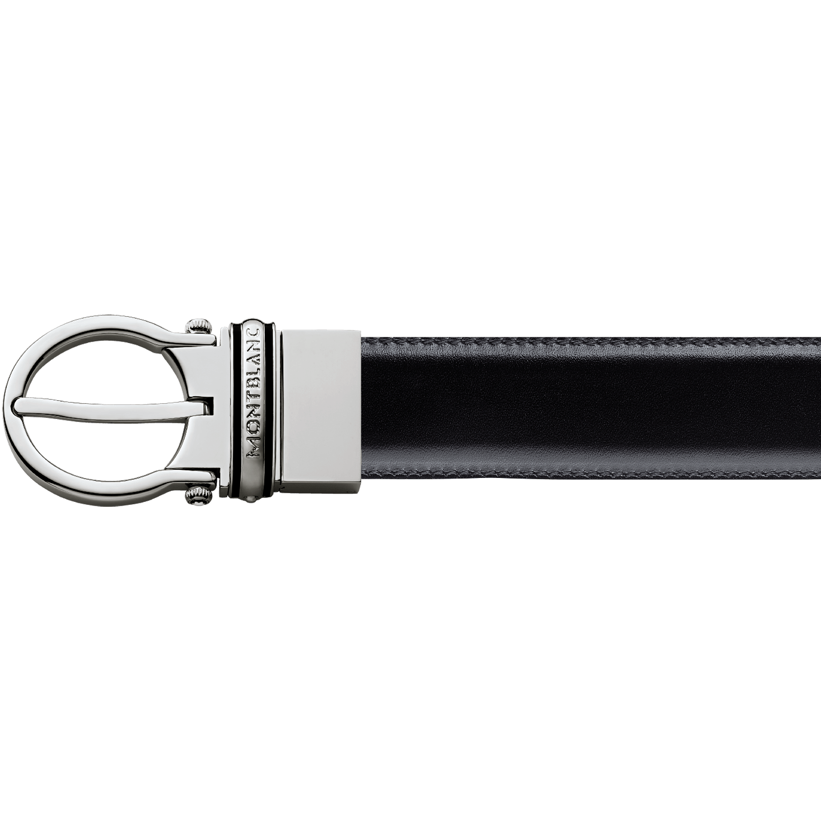 Black/brown reversible cut-to-size casual belt, image 1