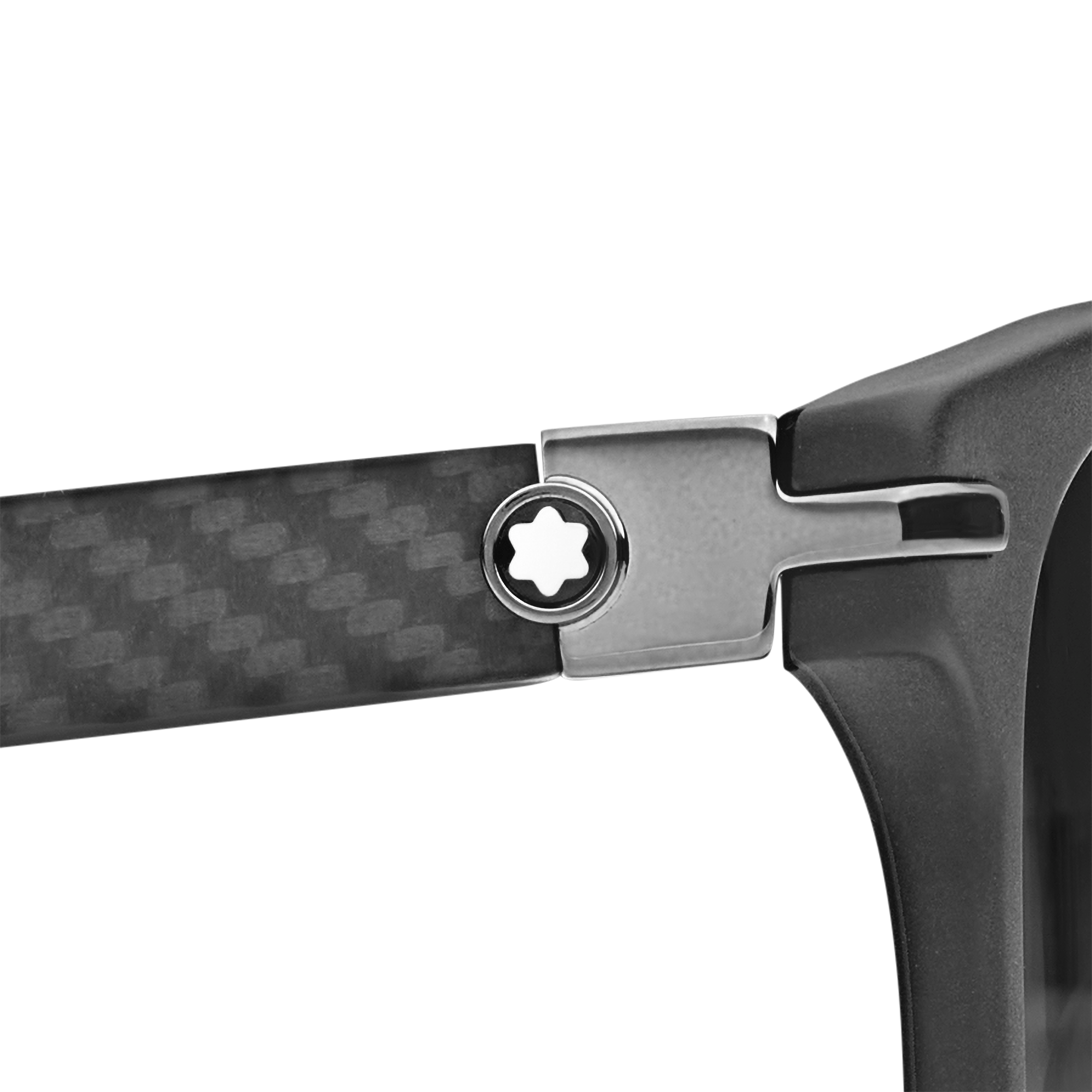 Squared Sunglasses with Black Colored Acetate Frame