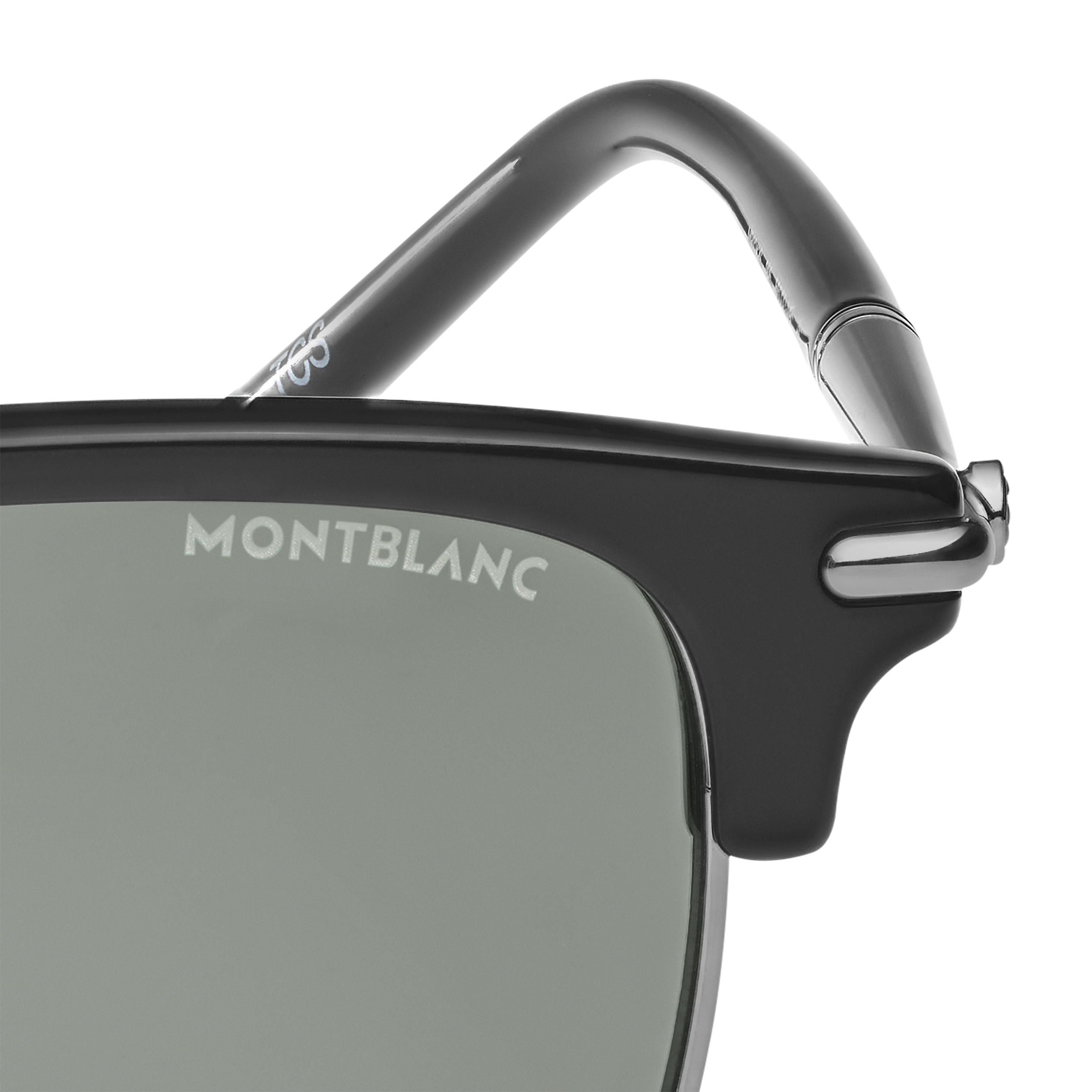 Rectangular Sunglasses with Black Colored Injected Frame, image 2