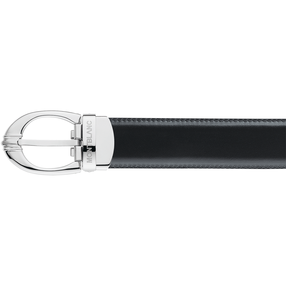 Black/brown reversible cut-to-size casual belt, image 1