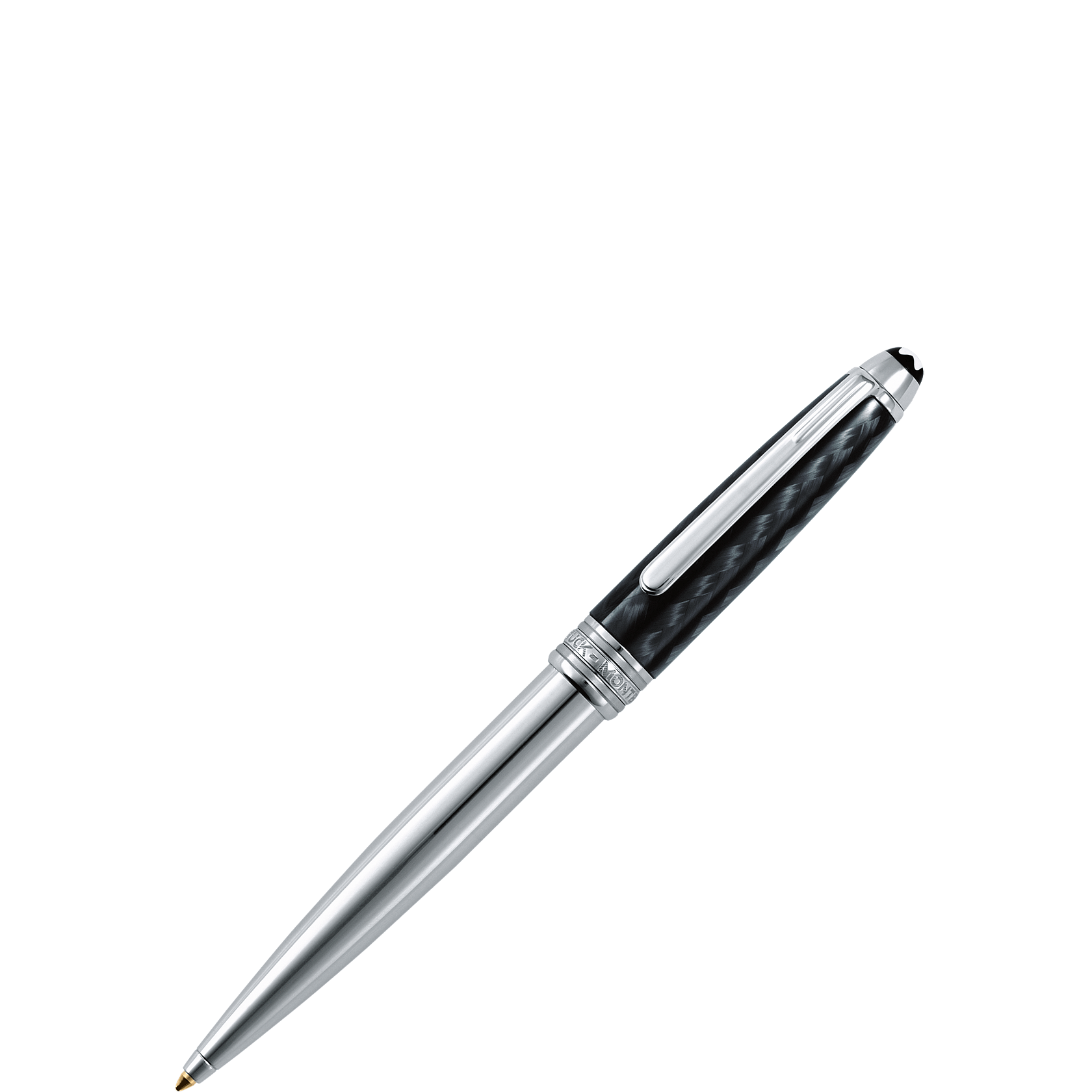 Meisterstück Solitaire Carbon & Steel Classique Ballpoint Pen, image 1