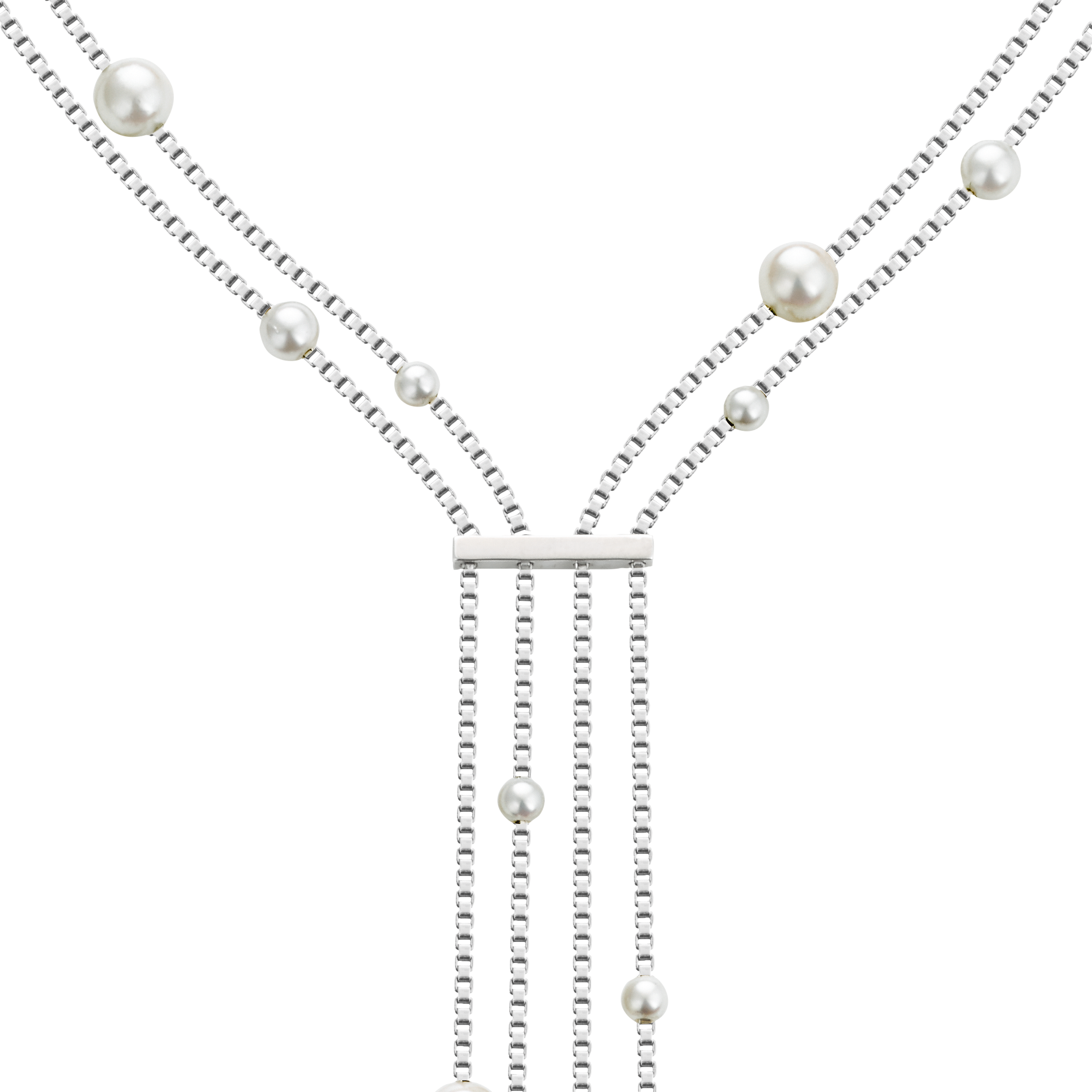 Bohème Moongarden long necklace with pearls, image 3