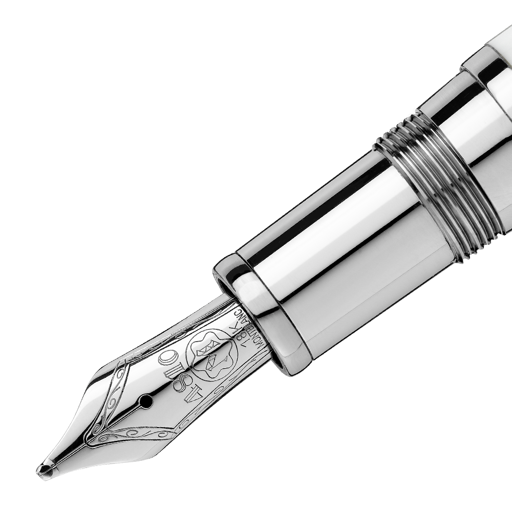 Masters for Meisterstück Porcelain White Fountain Pen, image 1