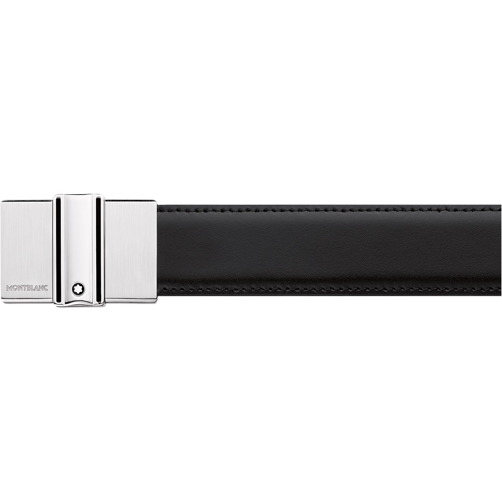 Black/brown reversible cut-to-size casual belt, image 2